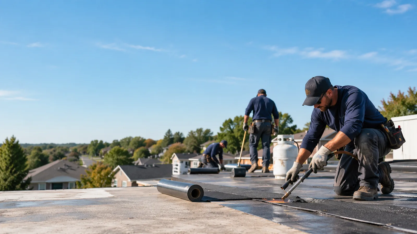 Flat Roof Leak Repair providers in Cisne, IL